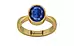 Gold Thailand Blue Sapphire Ring Limited Quality (R9)