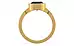 Gold Thailand Blue Sapphire Ring Limited Quality (R9)