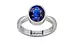 Sterling Silver Thailand Blue Sapphire Ring Rare Quality (R9)