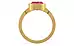 Gold Ruby Ring Fine Quality (R9)