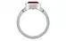 Sterling Silver Ruby Ring Limited Quality (R9)