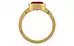 Gold Ruby Ring Rare Quality (R9)