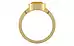 Ashtadhatu Thailand Yellow Sapphire Ring Fine Quality (R9)