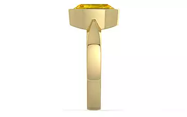 Ashtadhatu Thailand Yellow Sapphire Ring Limited Quality (R9)