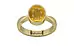 Ashtadhatu Thailand Yellow Sapphire Ring Prime Quality (R9)