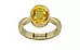 Ashtadhatu Thailand Yellow Sapphire Ring Rare Quality (R9)