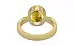 Ashtadhatu Thailand Yellow Sapphire Ring Rare Quality (R9)