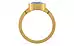 Gold Ceylon Blue Sapphire Ring Fine Quality (R9)