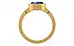 Gold Ceylon Blue Sapphire Ring Limited Quality (R9)