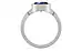 Goldcap Ceylon Blue Sapphire Ring Limited Quality (R9)