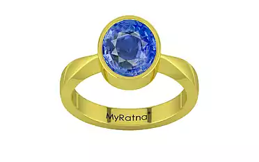 Panchdhatu Ceylon Blue Sapphire Ring Limited Quality (R9)
