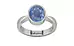 Sterling Silver Ceylon Blue Sapphire Ring Prime Quality (R9)