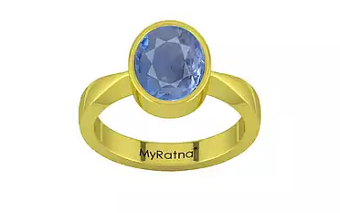 Panchdhatu Ceylon Blue Sapphire Ring Prime Quality (R9)