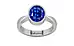 Sterling Silver Ceylon Blue Sapphire Ring Rare Quality (R9)