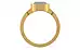 Gold Ceylon White Sapphire Ring Fine Quality (R9)