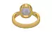 Gold Ceylon White Sapphire Ring Fine Quality (R9)