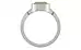 GoldCap Ceylon White Sapphire Ring Fine Quality (R9)