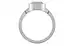 Sterling Silver Ceylon White Sapphire Ring Limited Quality (R9)