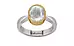 GoldCollet Ceylon White Sapphire Ring Limited Quality (R9)