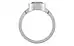 Sterling Silver Ceylon White Sapphire Ring Prime Quality (R9)