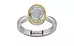 GoldCap Ceylon White Sapphire Ring Prime Quality (R9)