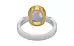 GoldCollet Ceylon White Sapphire Ring Prime Quality (R9)