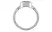 Sterling Silver Ceylon White Sapphire Ring Rare Quality (R9)
