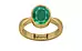 Gold Emerald Ring Rare Quality (R9)