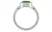 GoldCap Emerald Ring Rare Quality (R9)