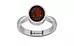 Sterling Silver Hessonite Garnet Ring Fine Quality (R9)