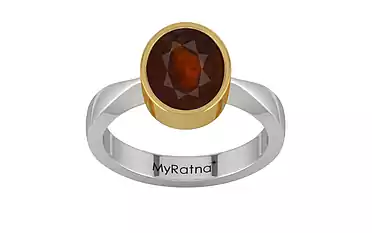 GoldCollet Hessonite Garnet Ring Fine Quality (R9)