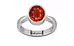 Sterling Silver Hessonite Garnet Ring Limited Quality (R9)