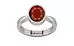Sterling Silver Hessonite Garnet Ring Prime Quality (R9)