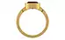 Gold Hessonite Garnet Ring Prime Quality (R9)