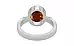 Sterling Silver Hessonite Garnet Ring Rare Quality (R9)