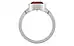 Sterling Silver Hessonite Garnet Ring Rare Quality (R9)
