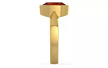 Gold Hessonite Garnet Ring Rare Quality (R9)