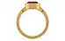 Gold Hessonite Garnet Ring Rare Quality (R9)