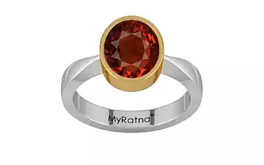 GoldCollet Hessonite Garnet Ring Rare Quality (R9)