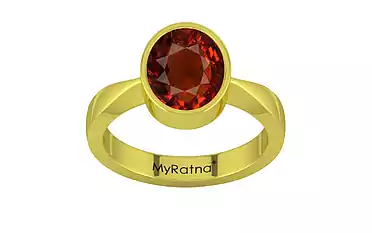 Panchdhatu Hessonite Garnet Ring Rare Quality (R9)